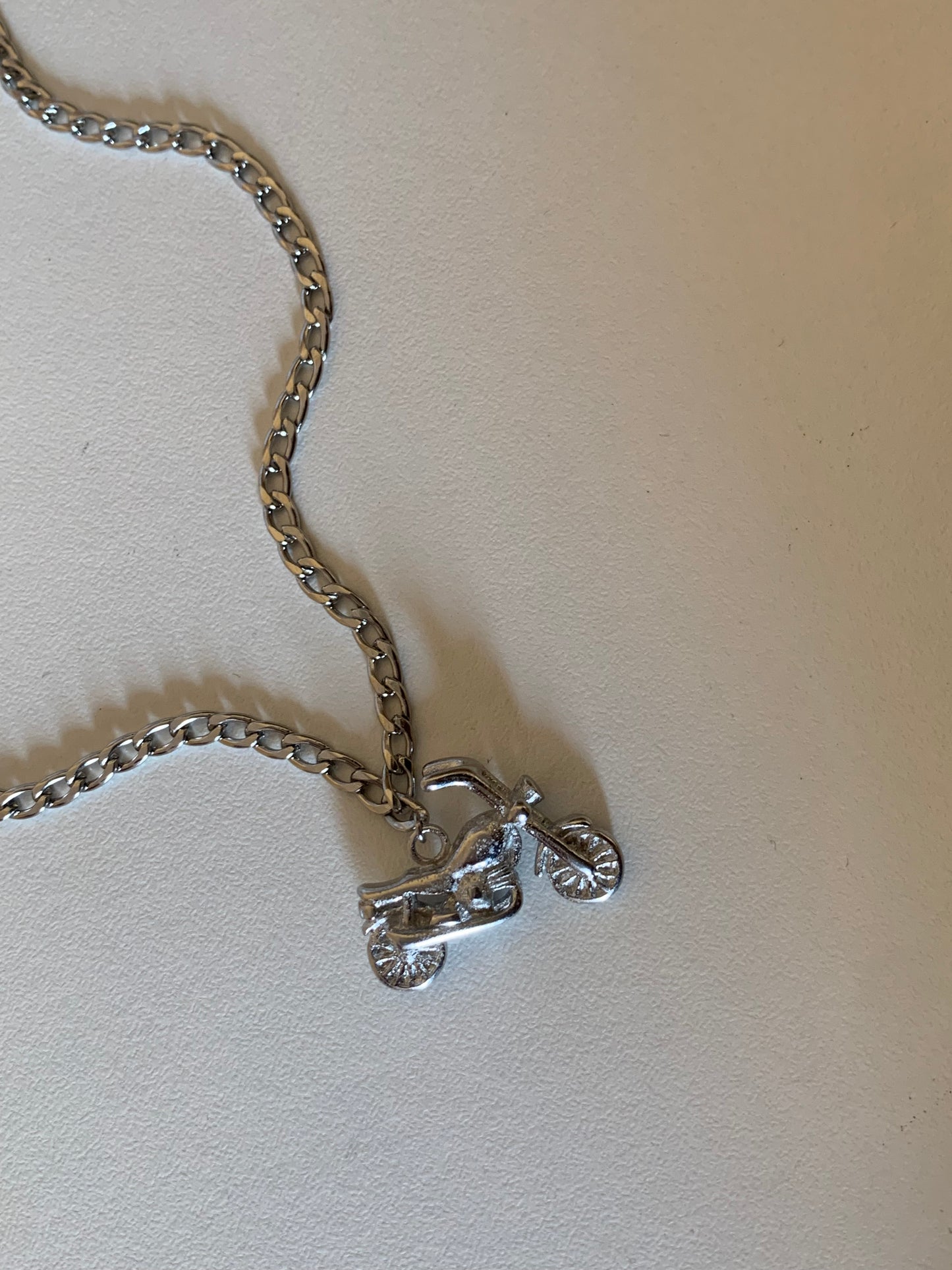 Collar Motorcycle Silver