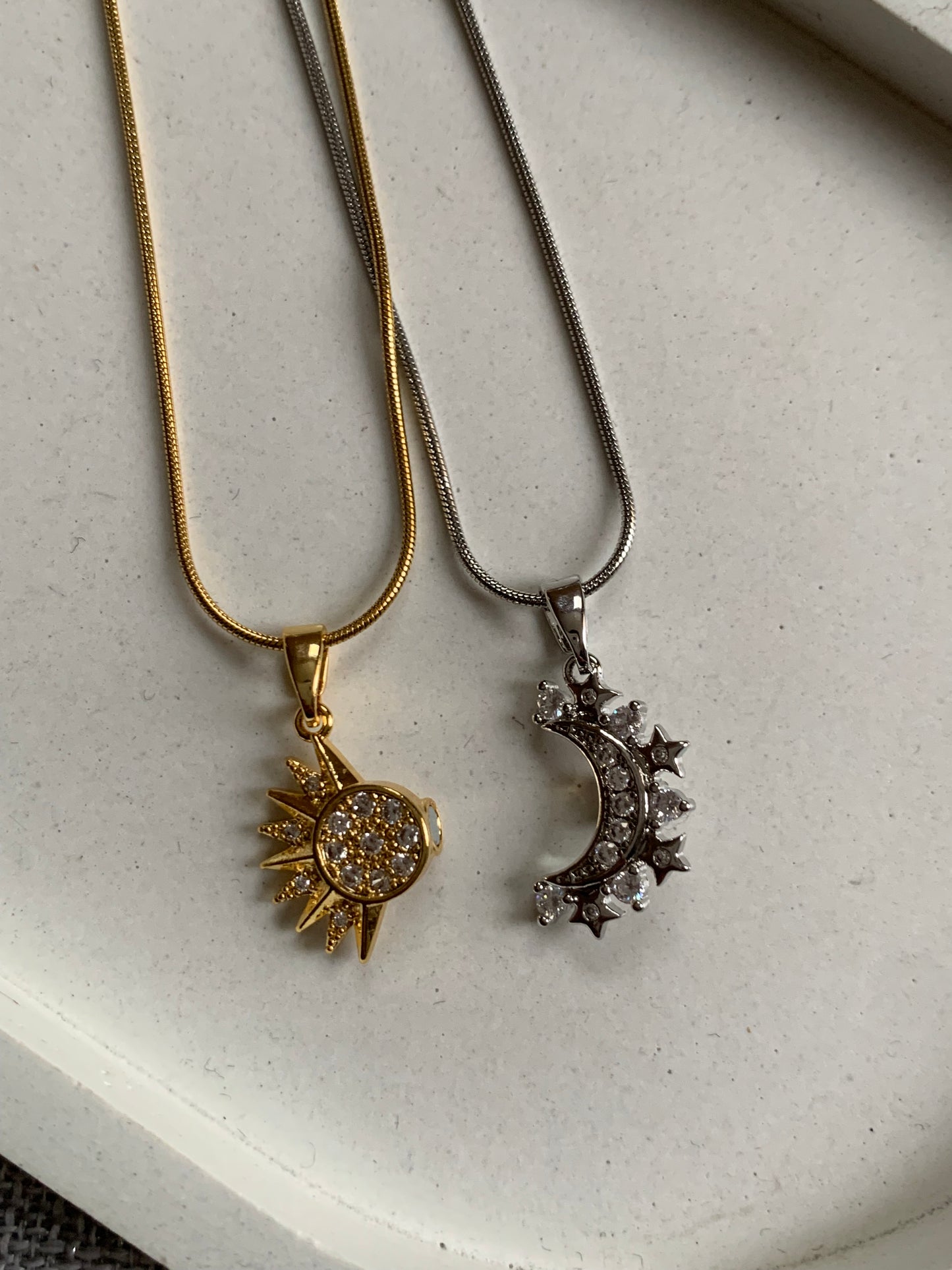Collar Sol y Luna
