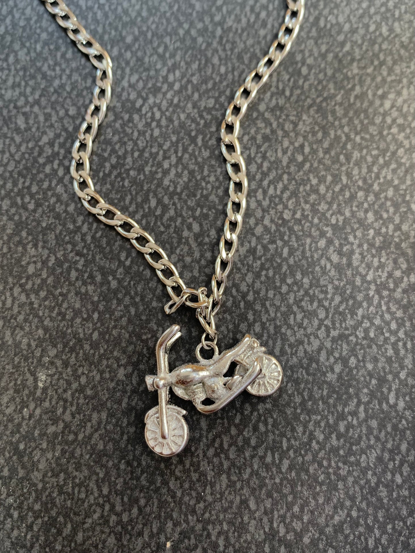 Collar Motorcycle Silver