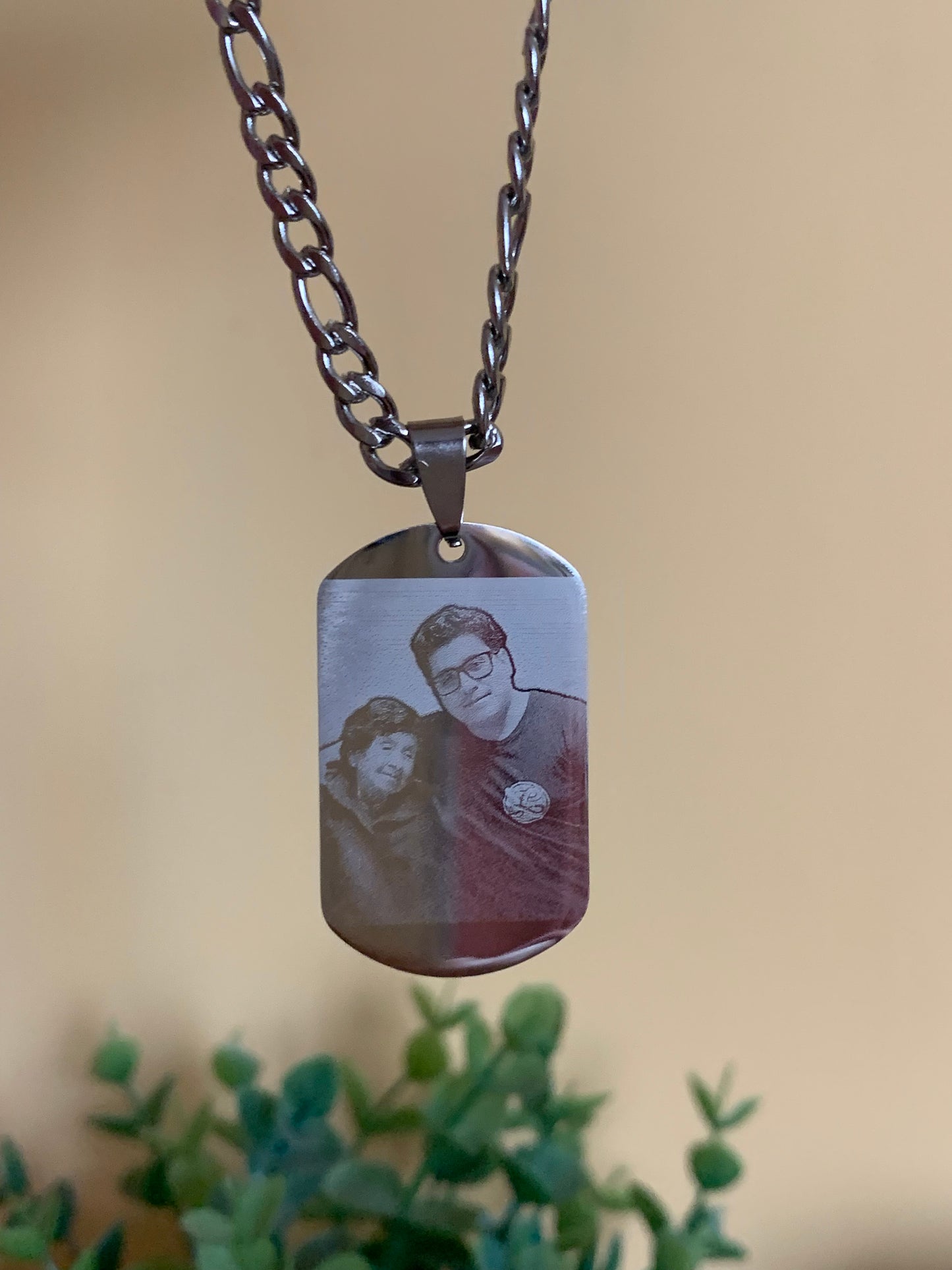 Collar Fotograbado Personalizado