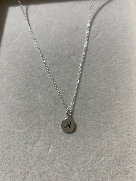 Collar Inicial Plata 950