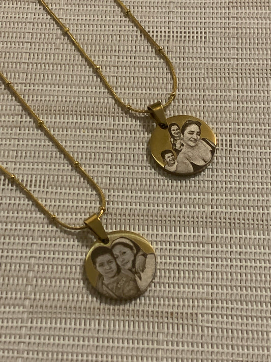 Collar Fotograbado Personalizado