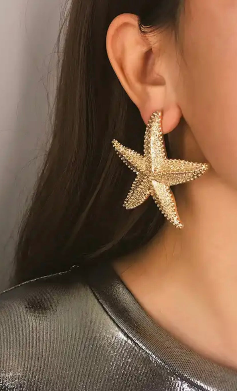 Pendientes Estrella de mar